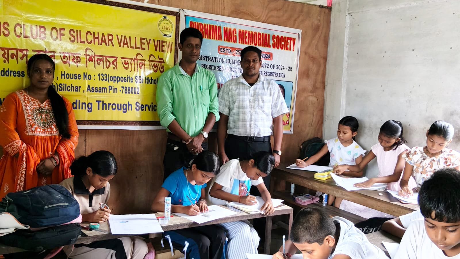 ৮০তম স্বাধীনতা দিবস উপলক্ষে 'লায়ন্স ক্লাব অফ শিলচর ভ্যালি ভিউ' এবং 'পূর্ণিমা নাগ মেমোরিয়াল সোসাইটি'-র যৌথ উদ্যোগে , ১৬/০৮/২৬ তারিখে , কাছাড়ের (শিলকুড়ি) 'সমীরণ নাগ মডার্ন ইংলিশ মিডিয়াম স্কুলে' একটি যৌথ চিত্রাঙ্কন প্রতিযোগিতার আয়োজন করা হয়।