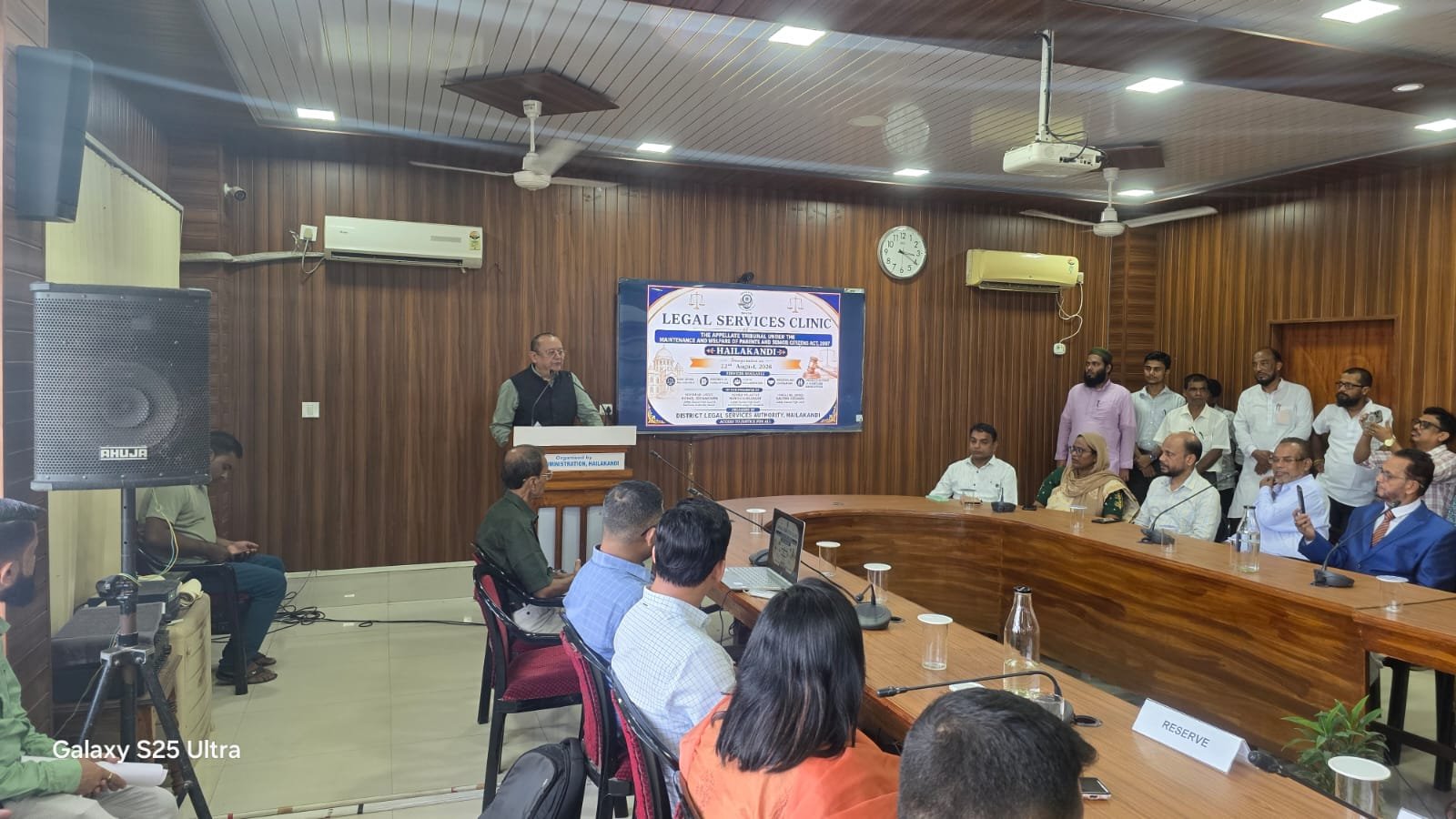 হাইলাকান্দিতে প্রবীণ নাগরিকদের জন্য আইনি পরিষেবা ক্লিনিকের উদ্বোধন