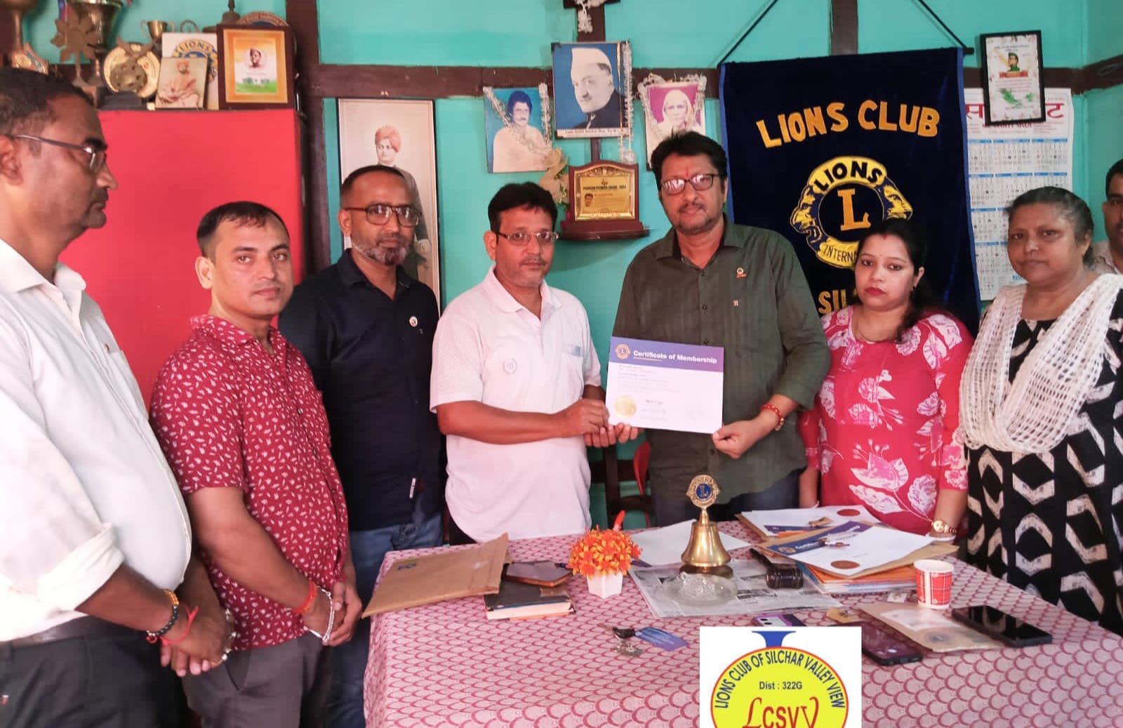 লায়ন্স ক্লাব অব শিলচর ভ্যালি ভিউ র, দ্বিতীয় বোর্ডের সভা