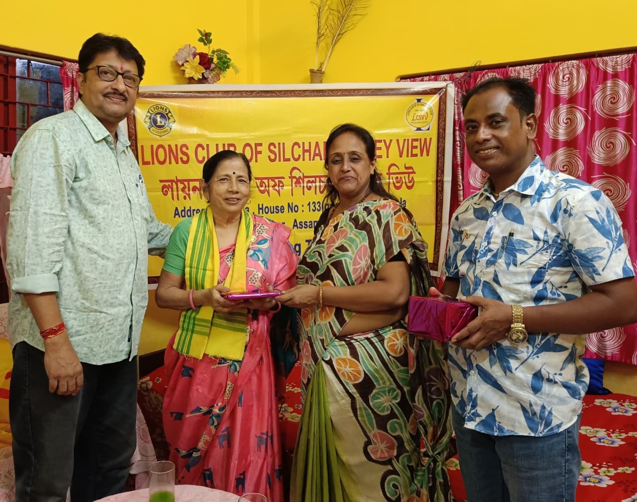 আজ লায়ন্স ক্লাব অব শিলচর ভ্যালি ভিউ সমতা দিবস পালন করল।