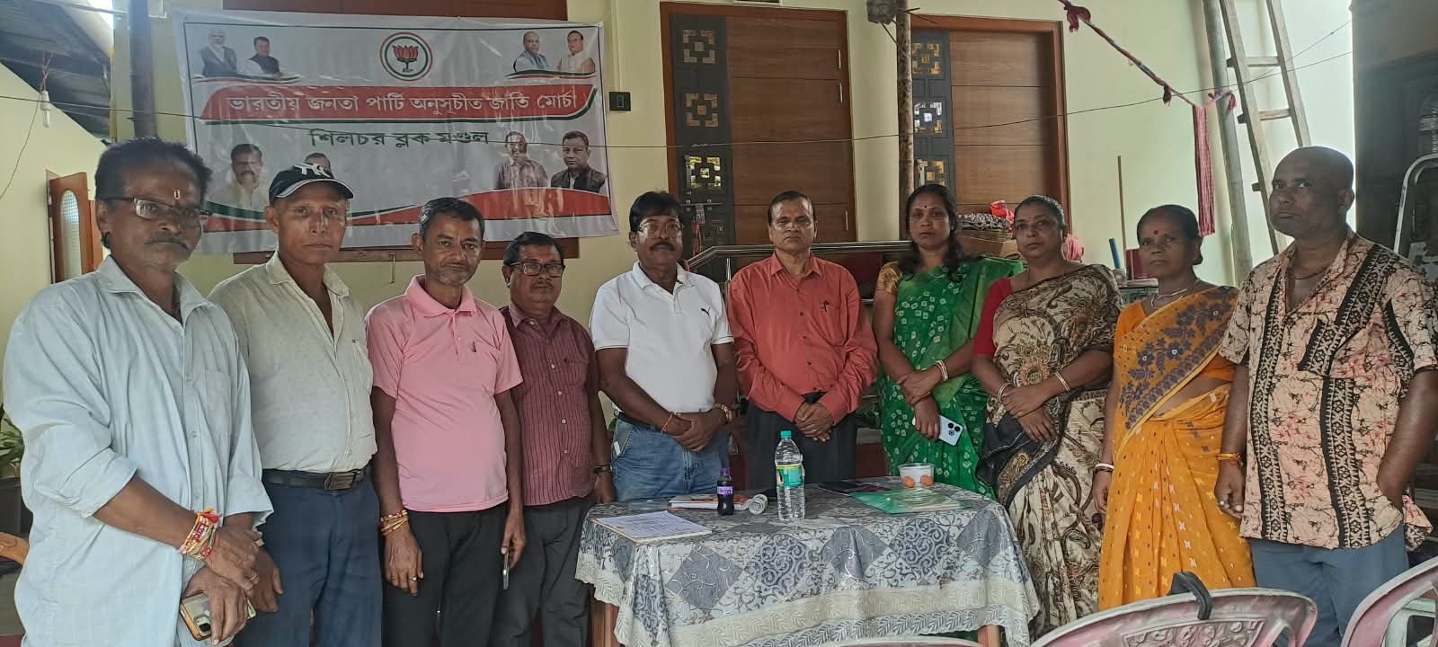 শিলচর পুরনিগমের নির্বাচনকে সামনে রেখে বিজেপি শিলচর ব্লক মন্ডলের তপশিলি মোর্চার গুরুত্বপূর্ণ সভা অনুষ্ঠিত হয়।
